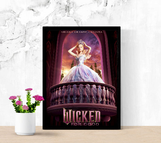 Wicked For Good framed poster