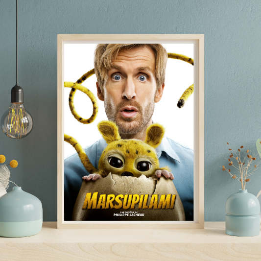 Marsupilami framed poster