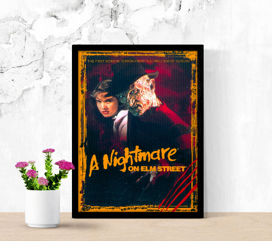A Nightmare On Elm Street framed poster