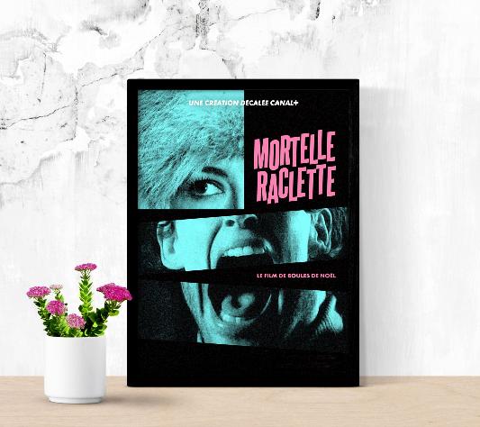 Mortelle Raclette framed poster