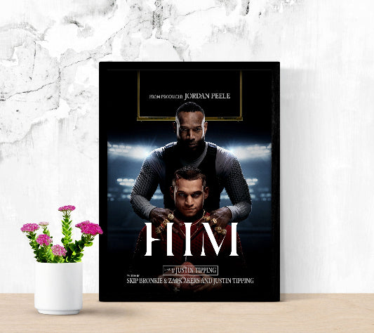 Him framed poster