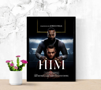 Him framed poster