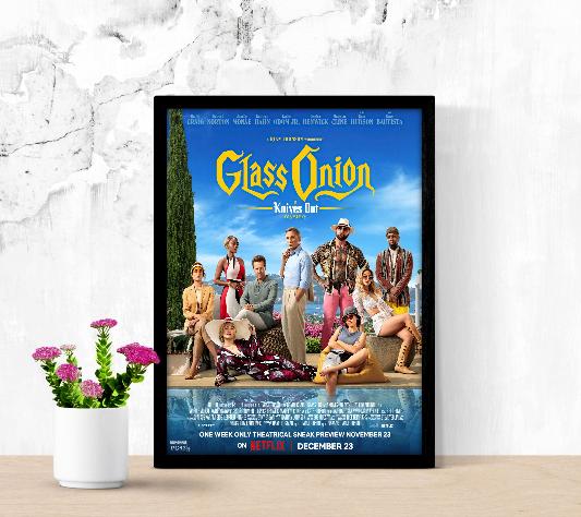 Glass Onion framed poster