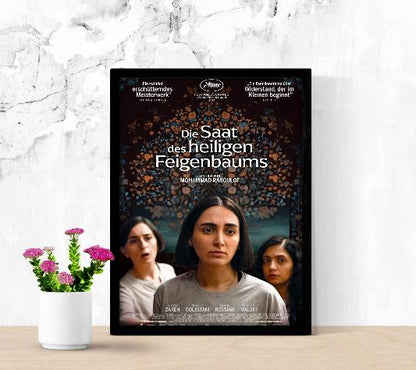 Die Saat des Heiligen Feigenbaums framed poster