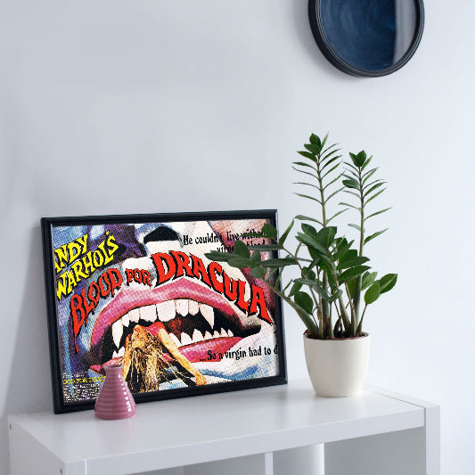 Blood For Dracula framed poster