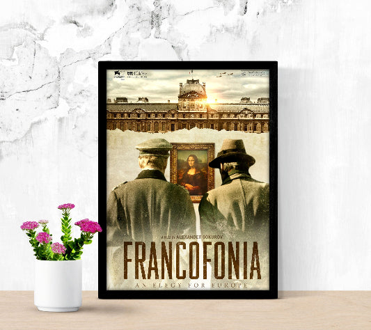Francofonia framed poster