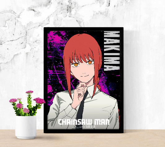 Gekijô-ban Chensô Man Reze-hen framed poster