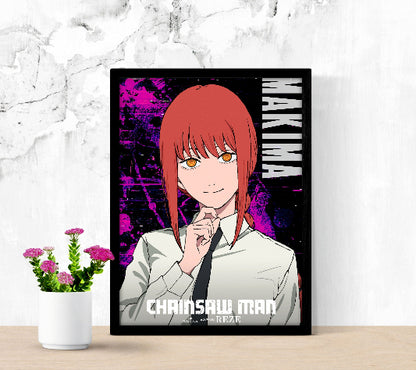 Gekijô-ban Chensô Man Reze-hen framed poster