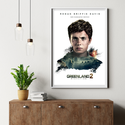 Greenland 2 Migration framed poster