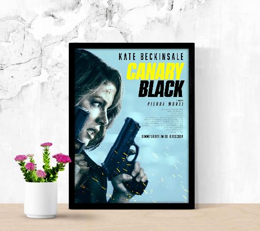 Canary Black framed poster