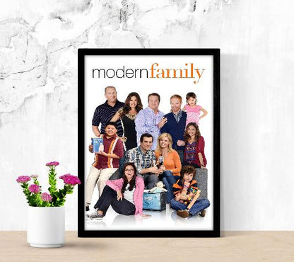 Modern Family framed poster