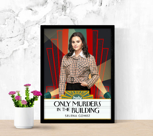 Only Murders In The Building framed poster