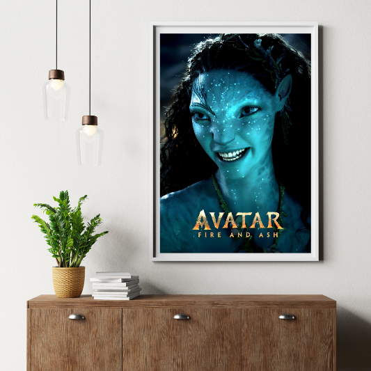 Avatar Fire and Ash framed poster