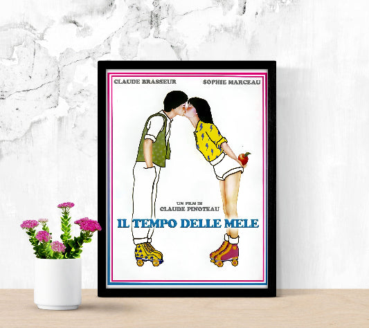 Il tempo delle mele framed poster