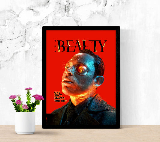 The Beauty framed poster