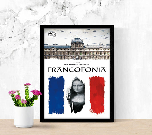 Francofonia framed poster