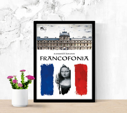 Francofonia framed poster
