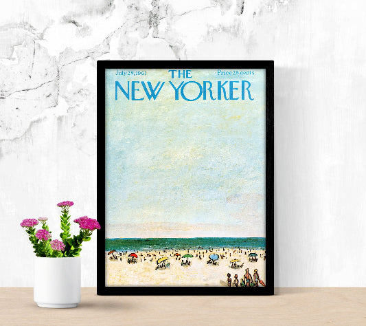 The New Yorker July 29 1961 framed poster