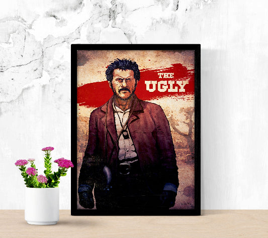 Eli Wallach The Ugly framed poster