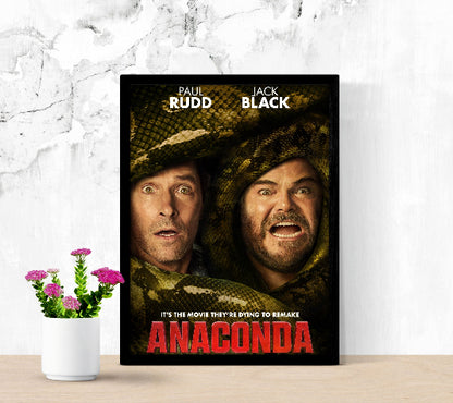 Anaconda framed poster