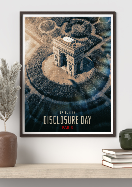Disclosure Day framed poster