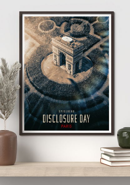 Disclosure Day framed poster