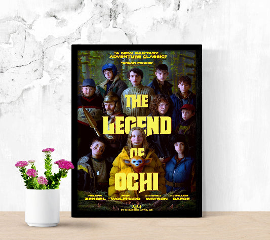 The Legend of Ochi framed poster