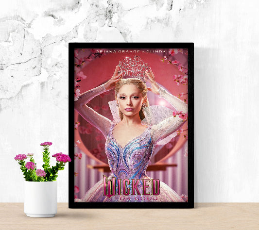 Wicked For Good framed poster