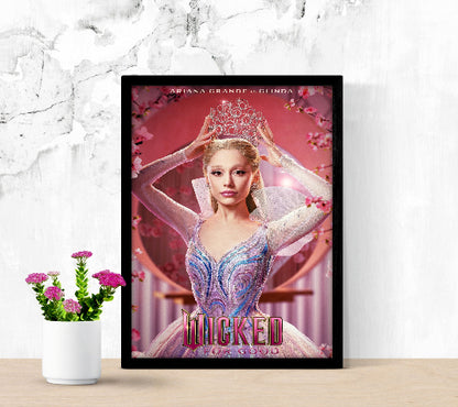 Wicked For Good framed poster