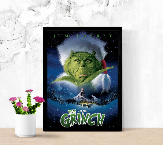 The Grinch framed poster