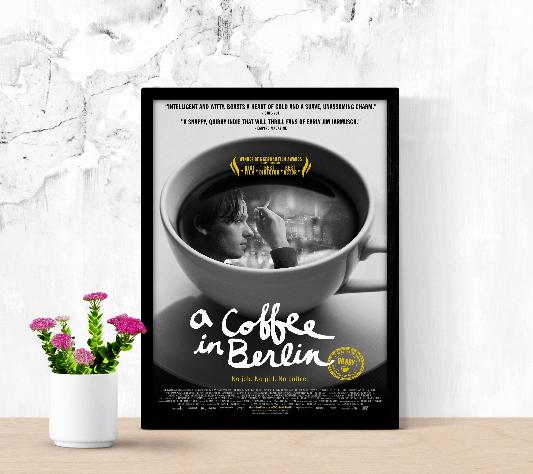 A Coffee in Berlin framed poster