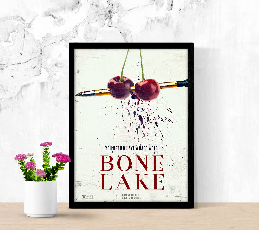 Bone Lake framed poster