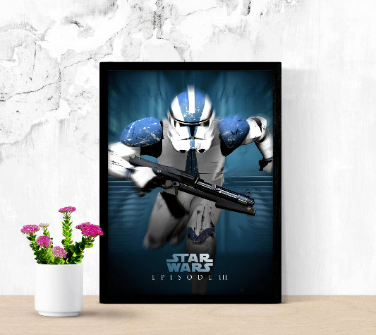 Star Wars Episode III Revenge of The Sith framed poster