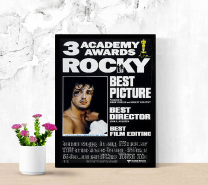 Rocky framed poster