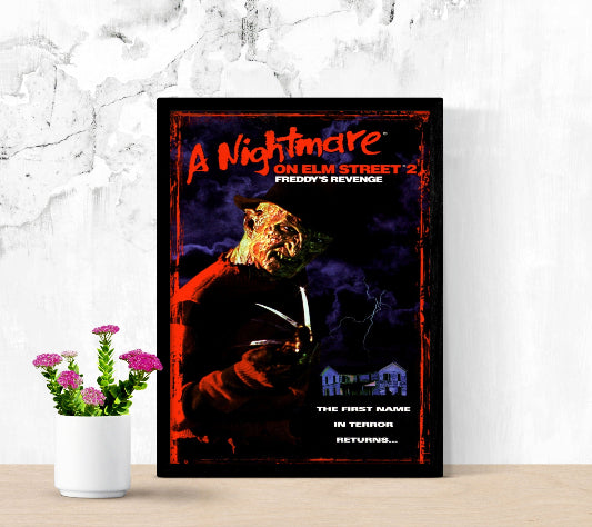 A Nightmare On Elm Street framed poster