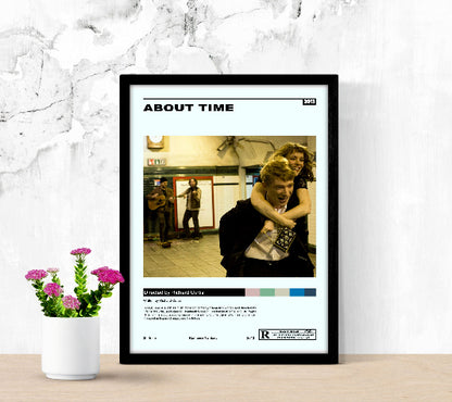 About Time framed poster