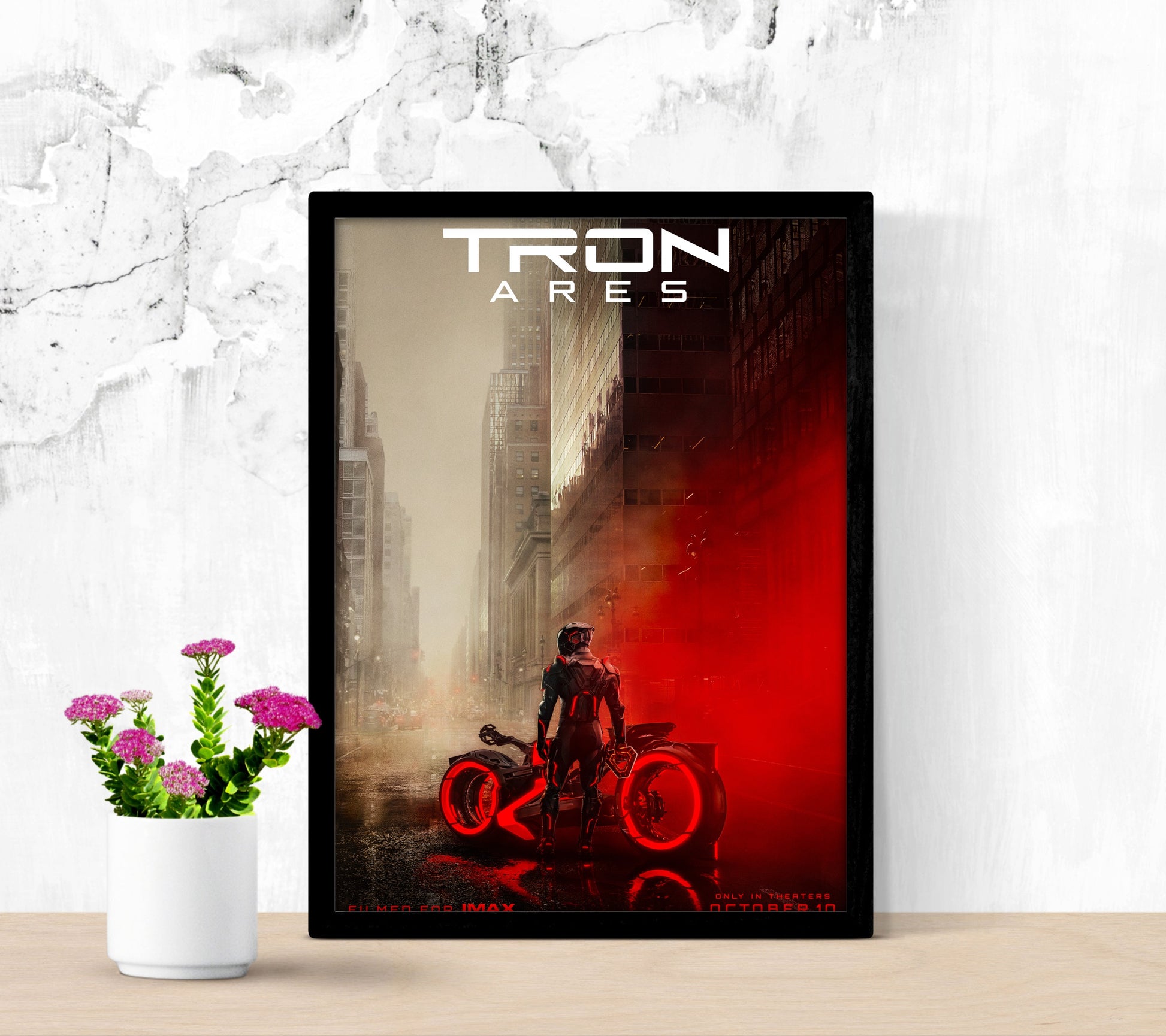 Tron Ares framed poster