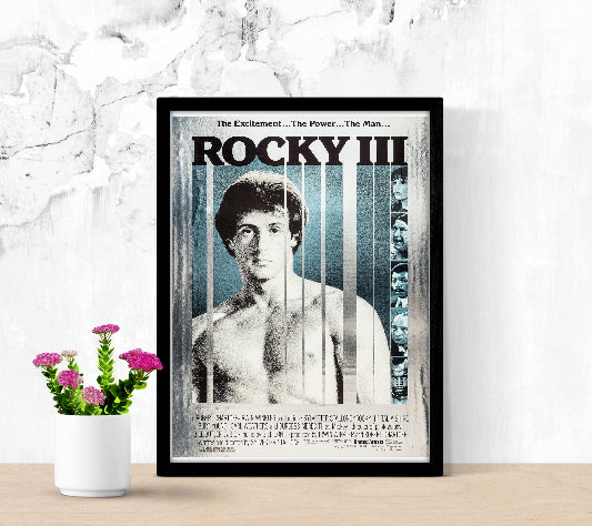Rocky III framed poster