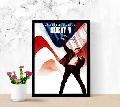 Rocky V framed poster