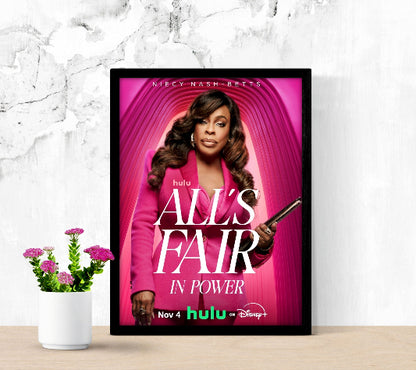 All's Fair framed poster