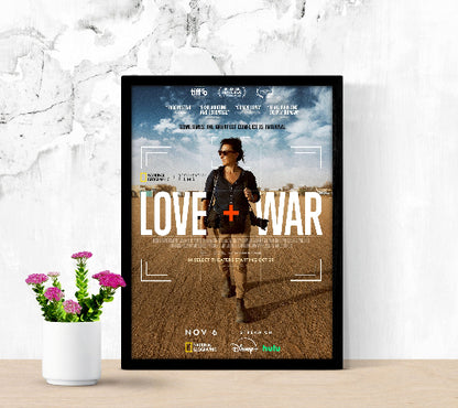 Love+War framed poster