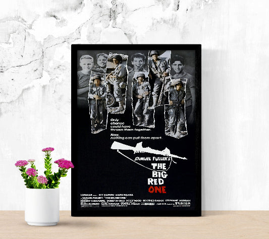 The Big Red One framed poster