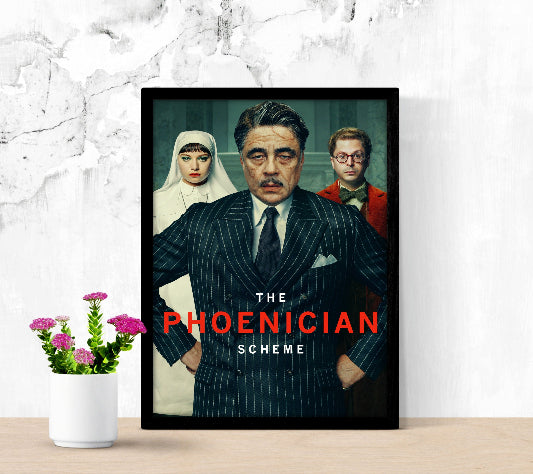 The Phoenician Scheme framed poster