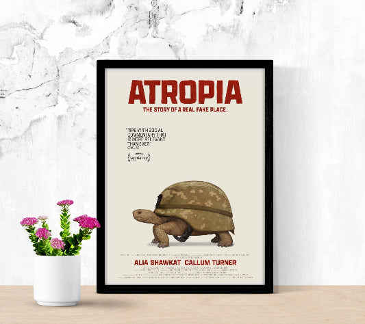 Atropia framed poster
