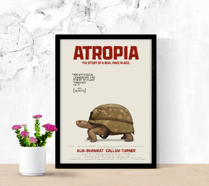 Atropia framed poster