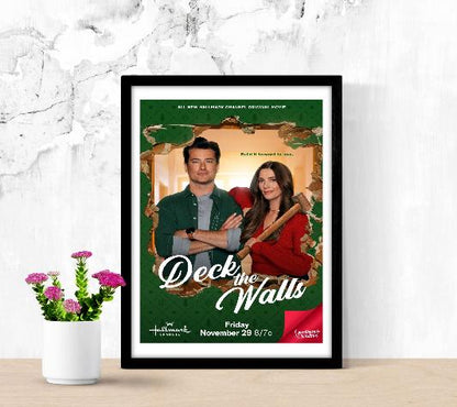 Deck The Walls framed poster