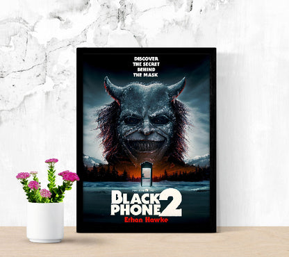 Black Phone 2 framed poster