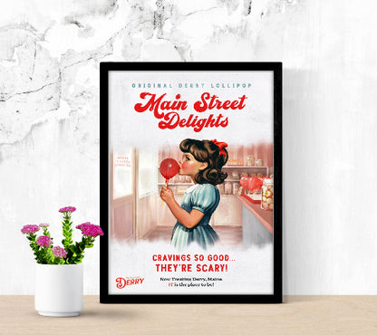 It Welcome To Derry framed poster