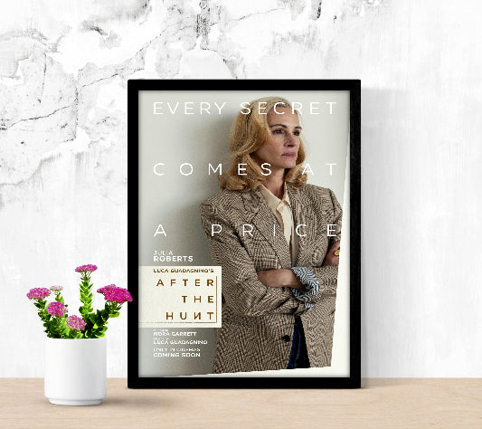 After The Hunt framed poster