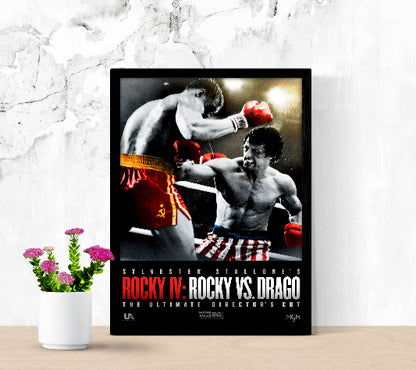 Rocky IV framed poster